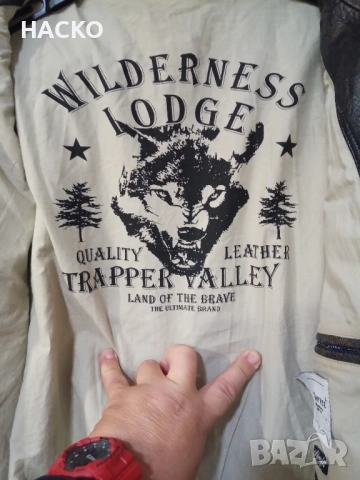 КОЖЕНО Якe Размер 4XL 100% Оригинално Внос от Англия, снимка 15 - Якета - 52001684