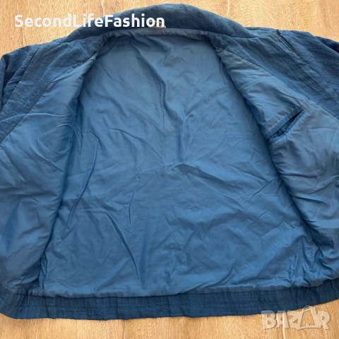 Винтидж мъжко яке Puma синьо, размер XL 7 80-те 90-те ретро ​​, снимка 7 - Якета - 53357170