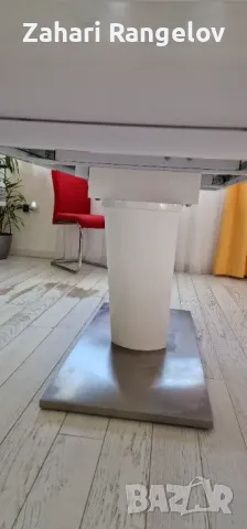 Луксозна Tрапезна Разтегателна Маса и 6 дизайнерски стола  , снимка 4 - Маси - 47631227