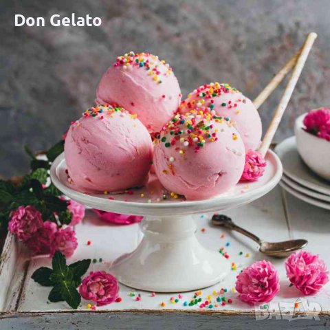 Суха смес за домашен сладолед Ягода (250г / 1 L Мляко), снимка 3 - Други - 37668164