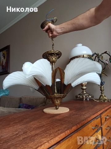 Месингов полилей Арт Деко