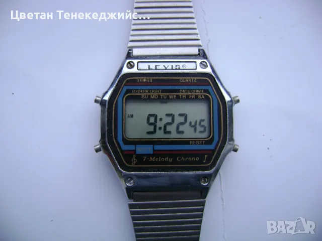 Продавам 5 кварцови часовника Swatch,Timex,Pajdu,Levis,Casio, снимка 9 - Мъжки - 48116105