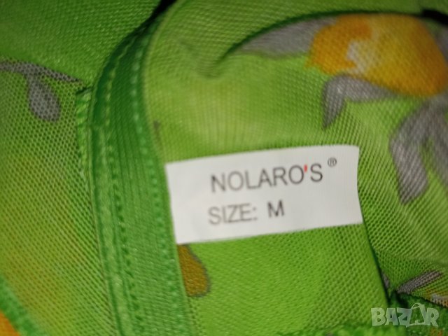 Nolaro's- M-Свежи тюлени бикини в неоновозелен цвят с флорални мотиви , снимка 6 - Бельо - 39412870
