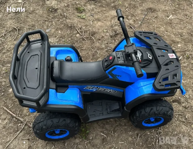 Акумулаторен бъги MINI 4X4 12V,MP3 плейър, с меки гуми и WiFi дистанционно с Кожена седалка, снимка 8 - Електрически играчки - 50269863