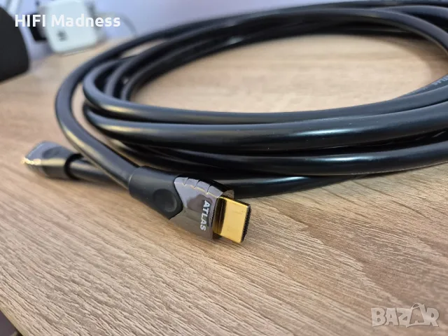Atlas Hyper High Speed ​​HDMI Audio Return & Ethernet / Аудио видео кабел, снимка 13 - Ресийвъри, усилватели, смесителни пултове - 47826822