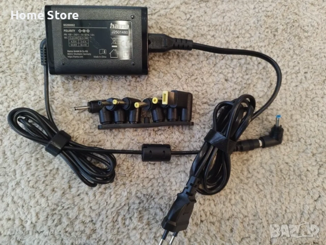 Универсално зарядно за лаптоп Hama, снимка 3 - Батерии за лаптопи - 53259462