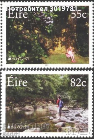 Чисти марки Европа СЕПТ 2011 от Ирландия