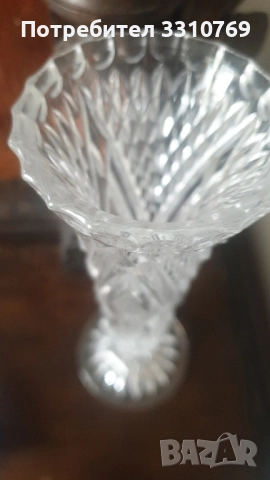 Красиви кристални вази. , снимка 7 - Вази - 52536796
