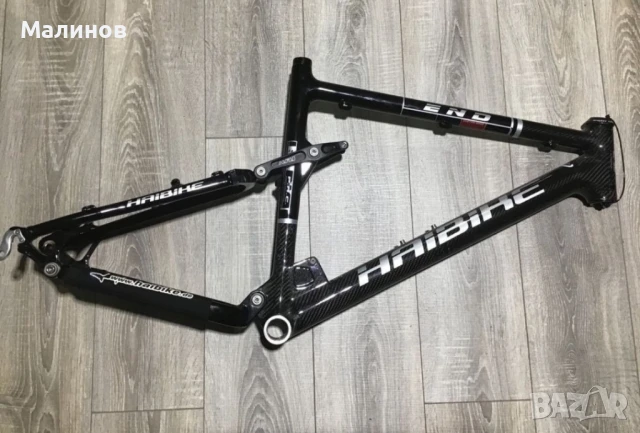 НОВА Карбонова рамка за XC велосипед, Haibike 26", Л размер, 2365g! рамка за колело, снимка 1