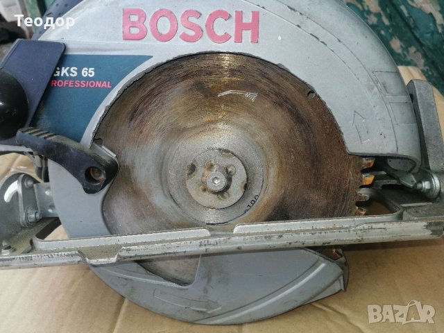 Циркуляр bosch gks 65, снимка 2 - Други инструменти - 33400383
