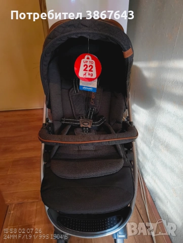 Продавам нова детска количка.Cipolino Prema 3в1.Не е използвана, снимка 2 - Детски колички - 53394186