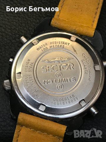 Швейцарски часовник SECTOR UNDERLAB, снимка 4 - Мъжки - 43297599