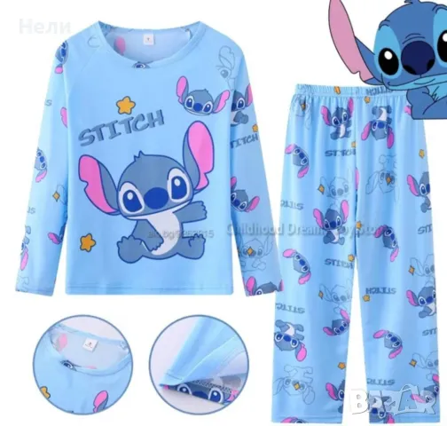 Детска пижама на Стич, снимка 2 - Детски якета и елеци - 47582834