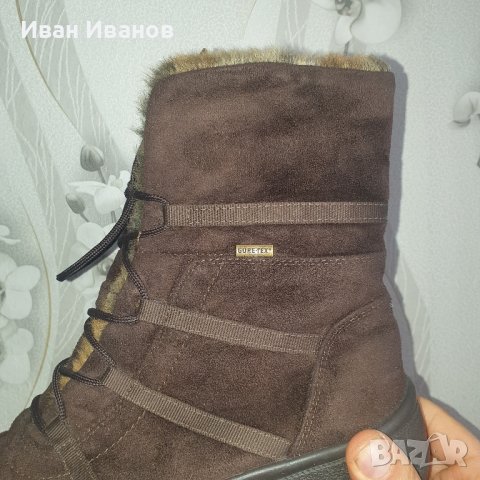 Водоустойчиви  боти/ ботуши Ara KAI-TEX, LAPIN, Gore-tex номер  42--43, снимка 5 - Мъжки боти - 43744290