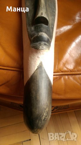 Африканска маска Фанг от Габон, снимка 5 - Колекции - 32464031