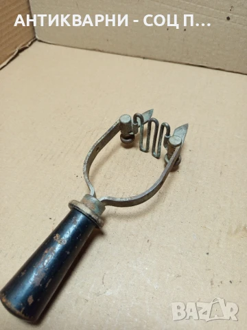 Стара Товарна Вилка Тестер., снимка 4 - Антикварни и старинни предмети - 50648428