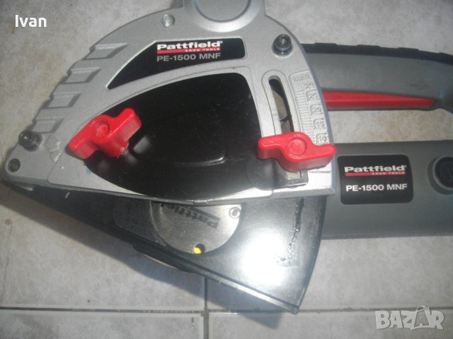 1500 Вата-Немска Каналокопка Фреза Прокопаване Канали-ф125мм-Копае 30мм-Почти Нова-PATTFIELD-Germany, снимка 8 - Други инструменти - 43466510