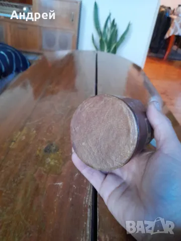 Стара кожена касичка, снимка 6 - Други ценни предмети - 48631906