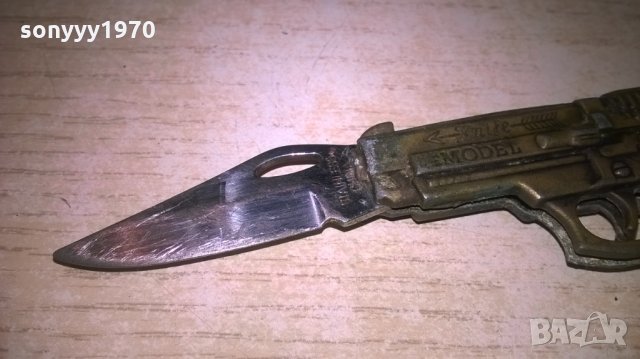 мини пищов/нож-6х4.5х1см без острието, снимка 8 - Колекции - 27535975