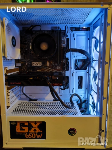 Геймърски Ryzen 5 3600X, RX 6500 XT 4GB, RAM 16GB DDR4, SSD 512GB NVME