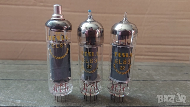 Нови радиолампи TESLA EL81, EL83. 