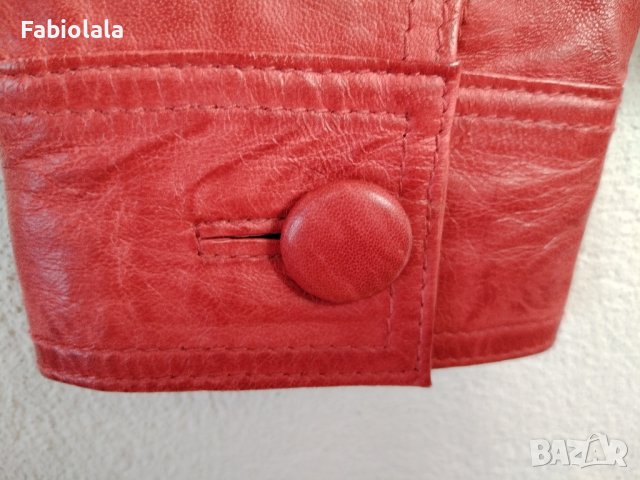 Antwerp Tannery leather jacket M, снимка 9 - Сака - 44062824