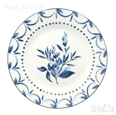 Красив порцеланов сервиз за хранене , снимка 4 - Сервизи - 50151944