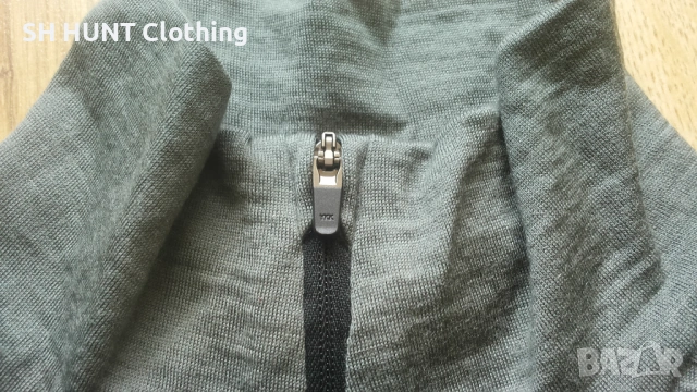 NORRONA Vikingwool Longs Caviar 100% Merino Wool размер S / M блуза 100% Мерино вълна - 2034, снимка 11 - Блузи - 53387440