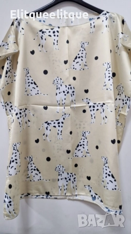 Луксозна плажна туника от 100% коприна – стил и комфорт за летните дни, снимка 9 - Туники - 52184909