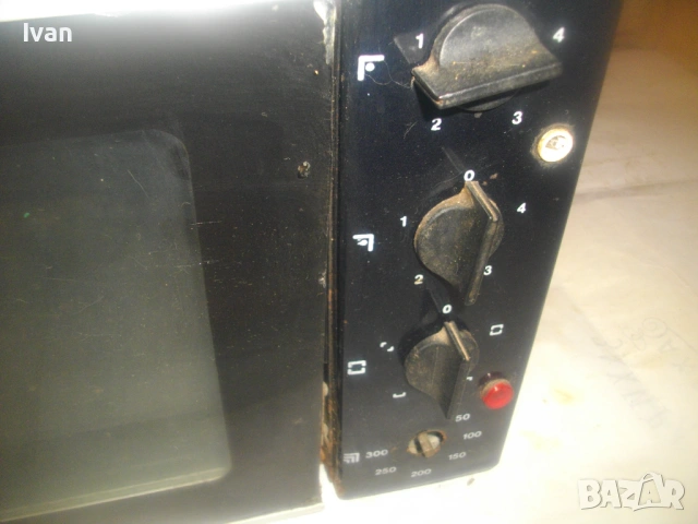 Българска малка комбинирана ел. готварска печка 3310W от Соца НРБ 1987г. ТЕРМА 30 ИКОНОМИК, снимка 11 - Печки, фурни - 53419694