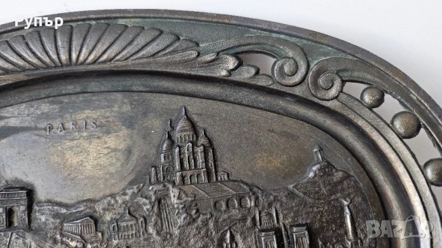 Метално пано Париж, снимка 6 - Декорация за дома - 52127519