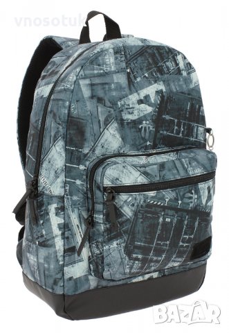  Раница с щампа и отделение за лаптоп Totto, снимка 2 - Раници - 37611591