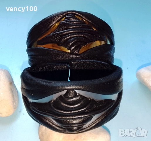 Дамски кожени гривни с метал, снимка 6 - Гривни - 52169267