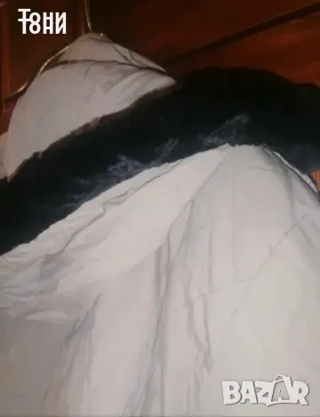 CLASSIC Ново Дамско Топло Яке с Качулка с Пух XXL , снимка 6 - Якета - 49484223