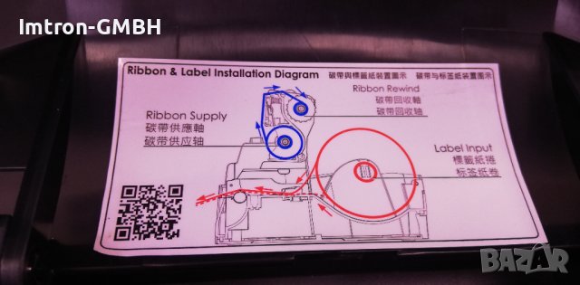 GoDEX GE300 термотрансферен настолен принтер, снимка 3 - Принтери, копири, скенери - 37141853