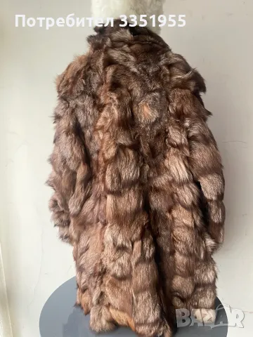 Винтидж палто естествен косъм, снимка 8 - Палта, манта - 49072248