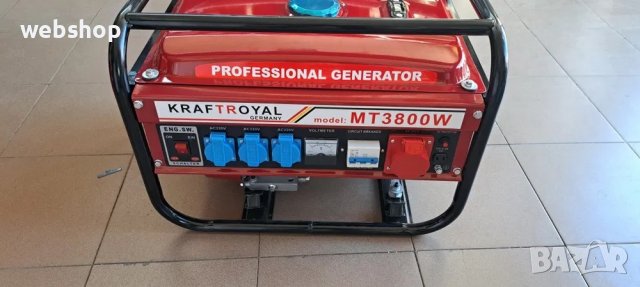 Генератор на ток Kraftroyal 3.8 KW, професионален, снимка 1