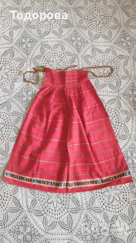 Автентична престилка от Хърцойска носия, снимка 5 - Антикварни и старинни предмети - 53400643