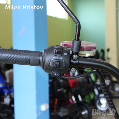 ЕЛЕКТРИЧЕСКИ СКУТЕР ТИП ЧОПЪР CP-4 MAXI, 3500W, снимка 6 - Мотоциклети и мототехника - 52617481