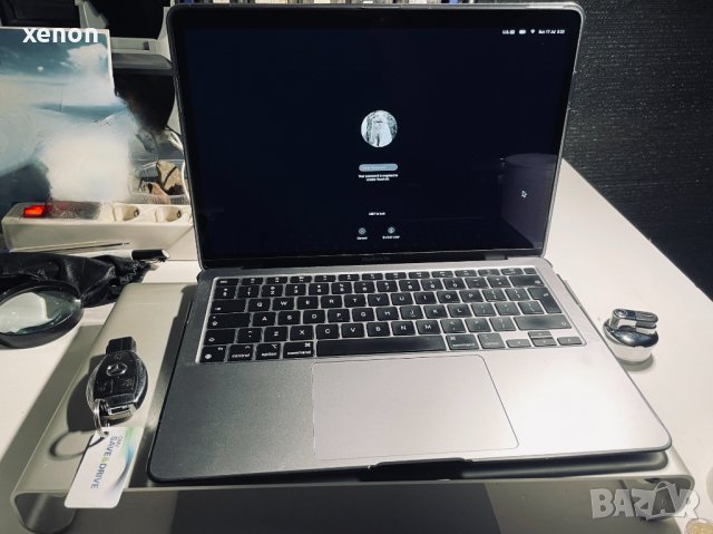 MacBook Air 13", Apple M1, RAM 16GB, SSD 1TB, В ГАРАНЦИЯ до 18.04.2026г., снимка 7 - Лаптопи за работа - 32622274