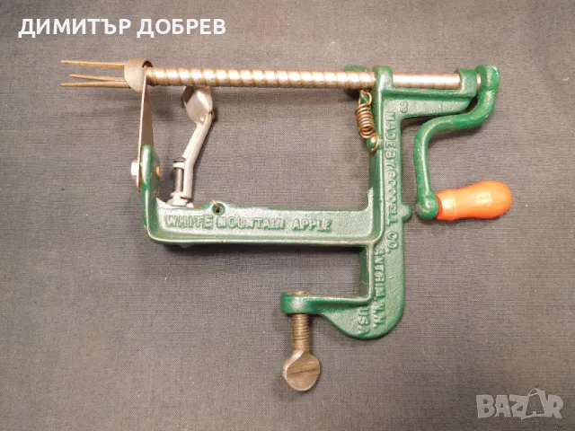 СТАРА РЕТРО НАСТОЛНА БЕЛАЧКА ЗА ЯБЪЛКИ WHITE MOUNTAIN USA, снимка 3 - Антикварни и старинни предмети - 49659050