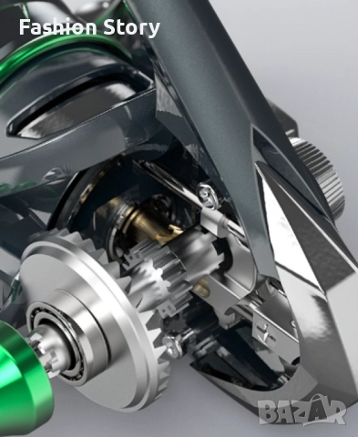 Макара за спининг с метална шпула и стоп лагер Osako, снимка 7 - Макари - 51857240