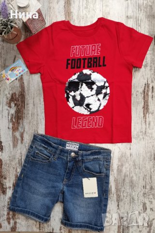 Тениска Primark ⚽, снимка 1 - Детски тениски и потници - 32264320