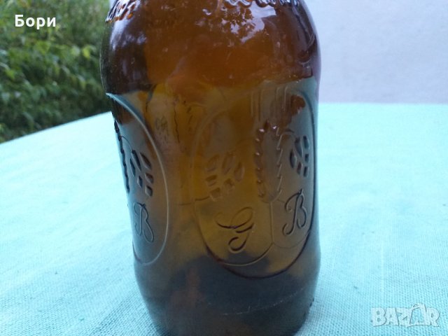 Vintage Grolsch Бирена бутилка с порцеланова капачка, снимка 3 - Други ценни предмети - 34754025