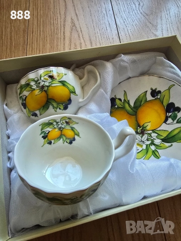 сервиз за чай лимони , снимка 2 - Сервизи - 52943264