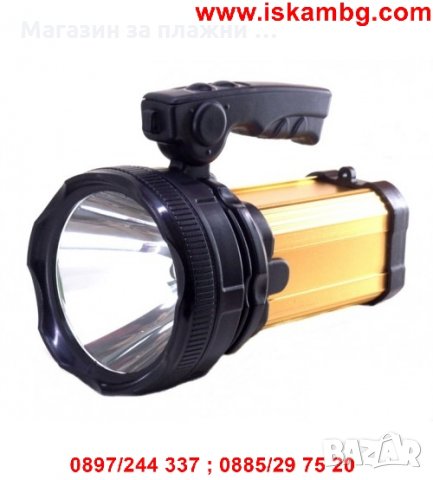 LED Фенери - Мощен ЛЕД фенер AT-398 PRO 20W, снимка 6 - Прожектори - 28472111