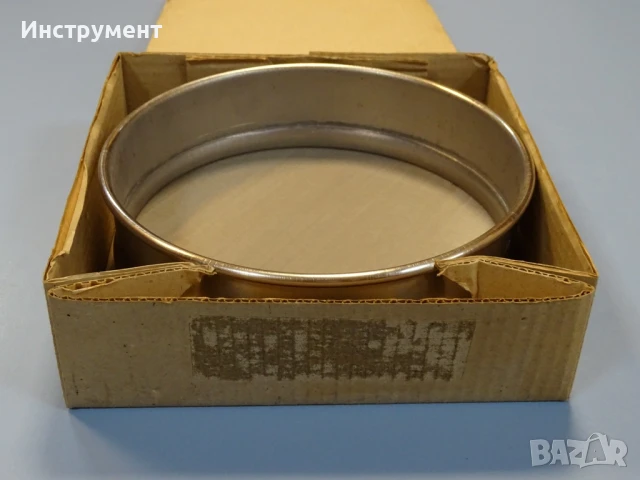 лабораторно сито Fritsch GMBH DIN 4188 Mw 0.032mm Laboratory sieve, снимка 4 - Резервни части за машини - 51317871