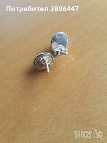 Обеци сребро , снимка 3 - Обеци - 48957419