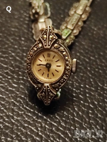 Стар сребърен Швейцарски часовник 