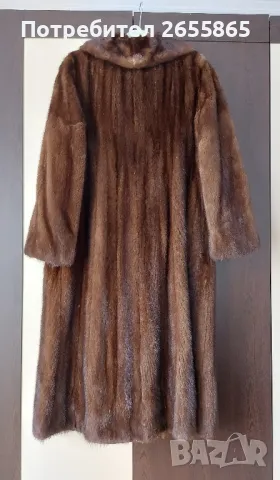 Дълго палто от норка, снимка 9 - Палта, манта - 48699487